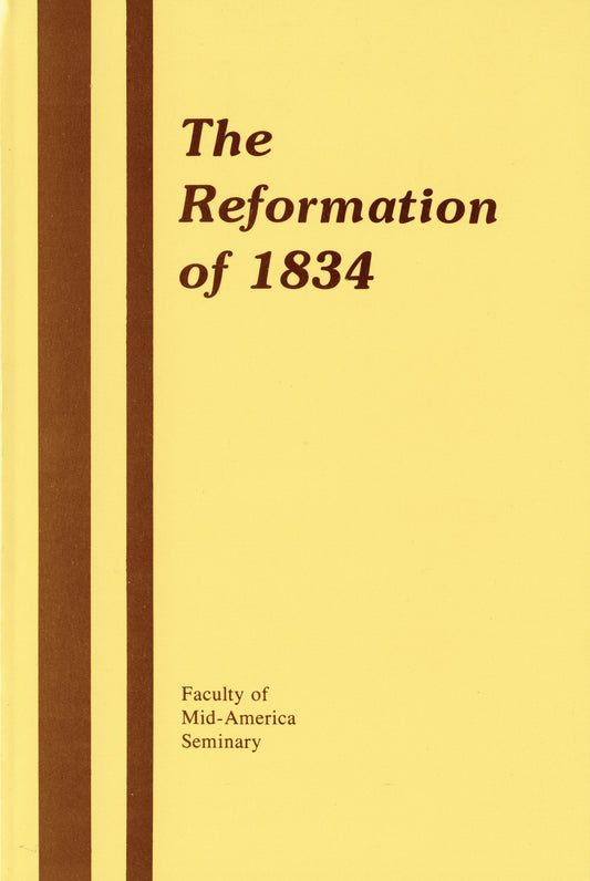 The Reformation of 1834